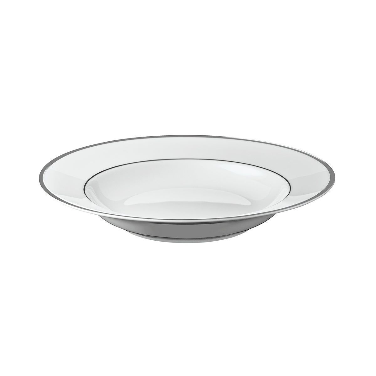 Piatto fondo con falda 22,5 cm Galon Platine - Degrenne