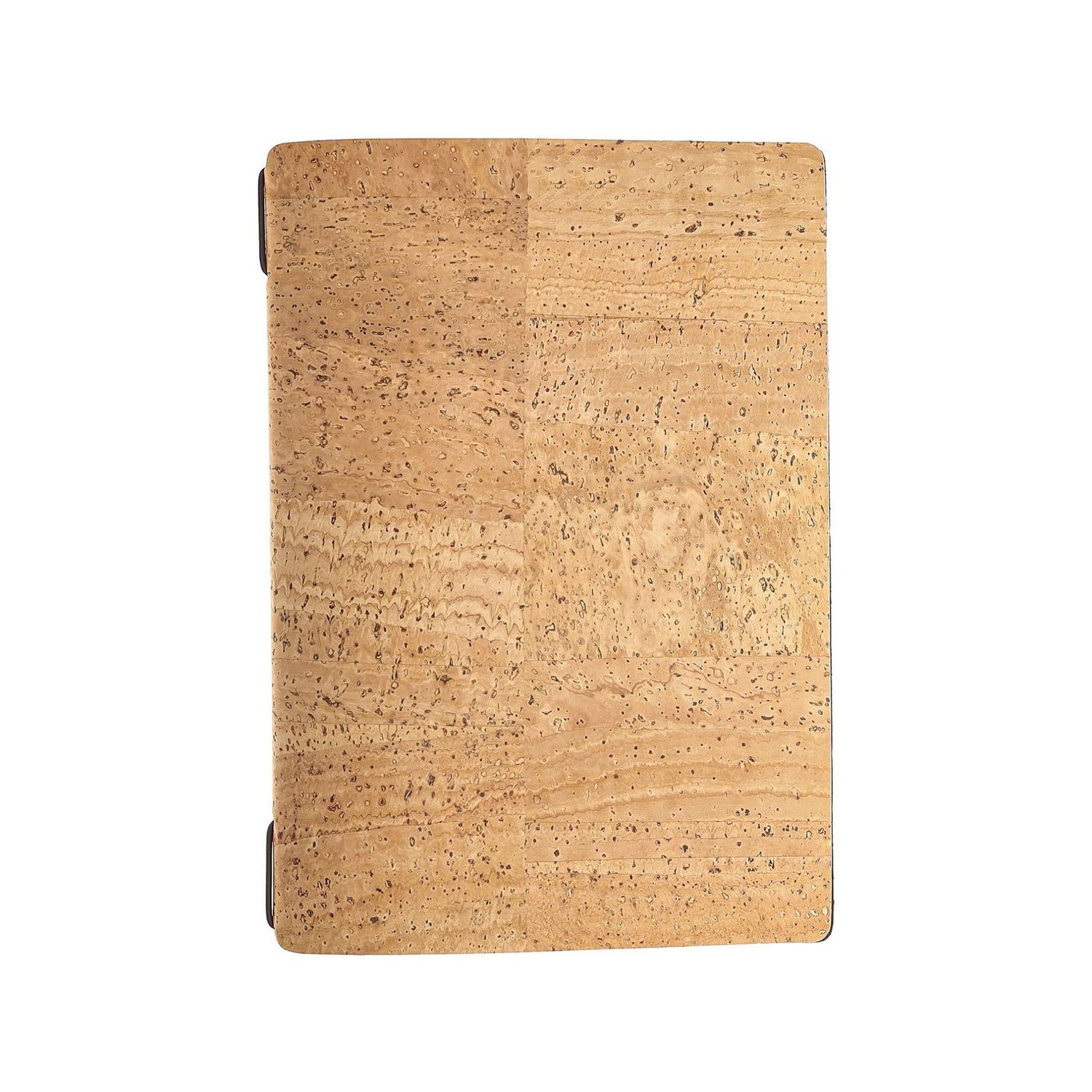 Porta Menu A5 16,5x23,1 cm Con 2 Buste Sughero Naturale Con Elastico Nero - Dag Style