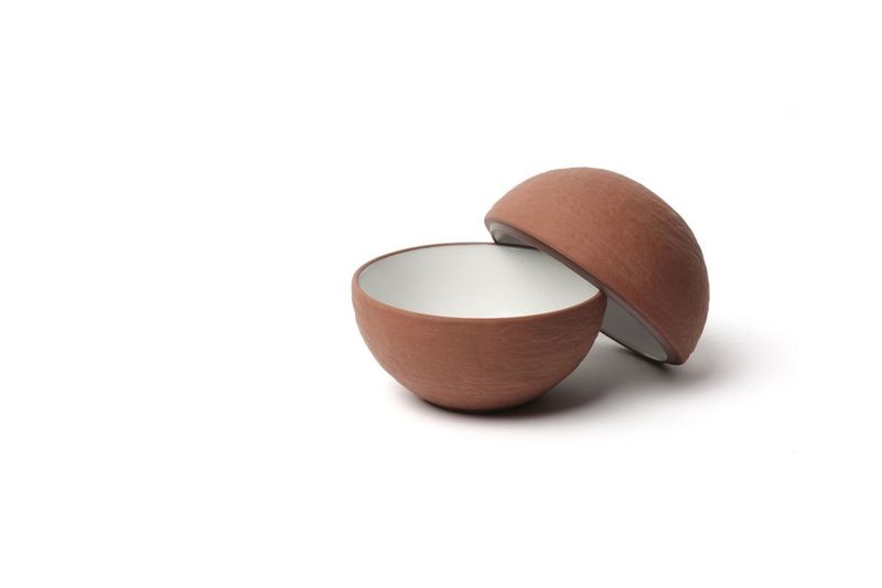 Piatto Sferico Terra Terracotta 13 cm - Comas