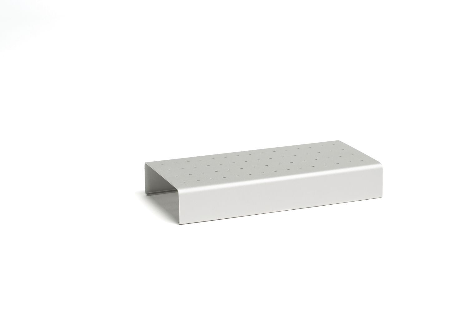 Supporto Spiedini Finger Food Soft Argento W 12 x L 24 x H 4 cm - Comas