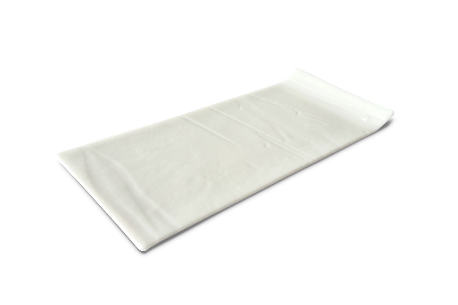 Poggiaposate Muna Velvet Bianco 11 x 25 cm - Comas