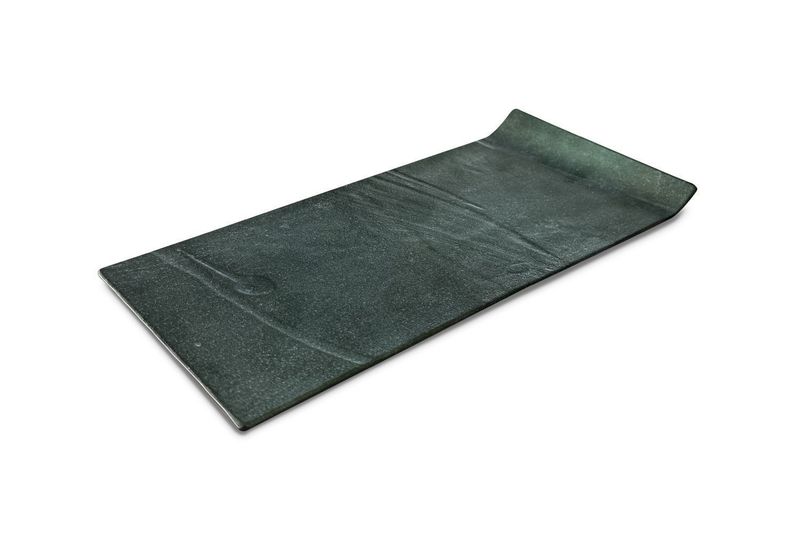 Poggiaposate Muna Velvet Verde 11 x 25 cm - Comas