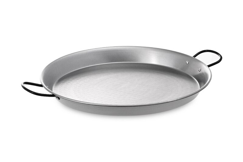 Paellera Valenciana Acciaio Lucido 30 cm El Saler - Comas