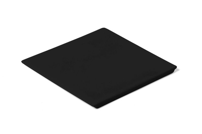 Vassoio Porcellana Nero 18,5 x 27,75 cm - Comas