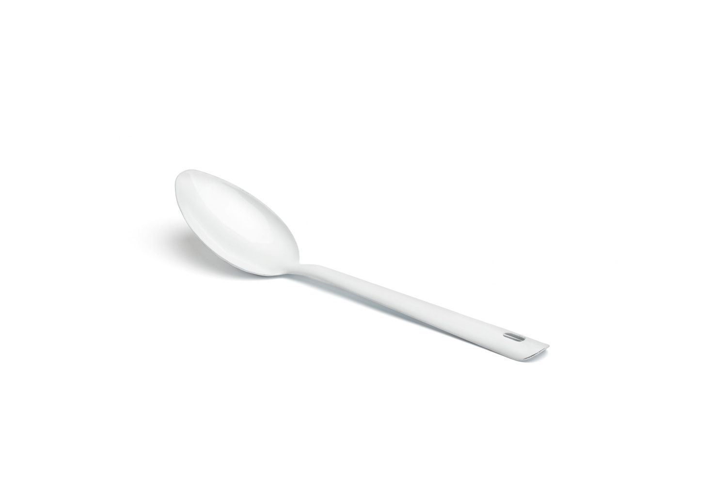 Cucchiaio Ferro Smaltato Bianco 30 cm - Comas