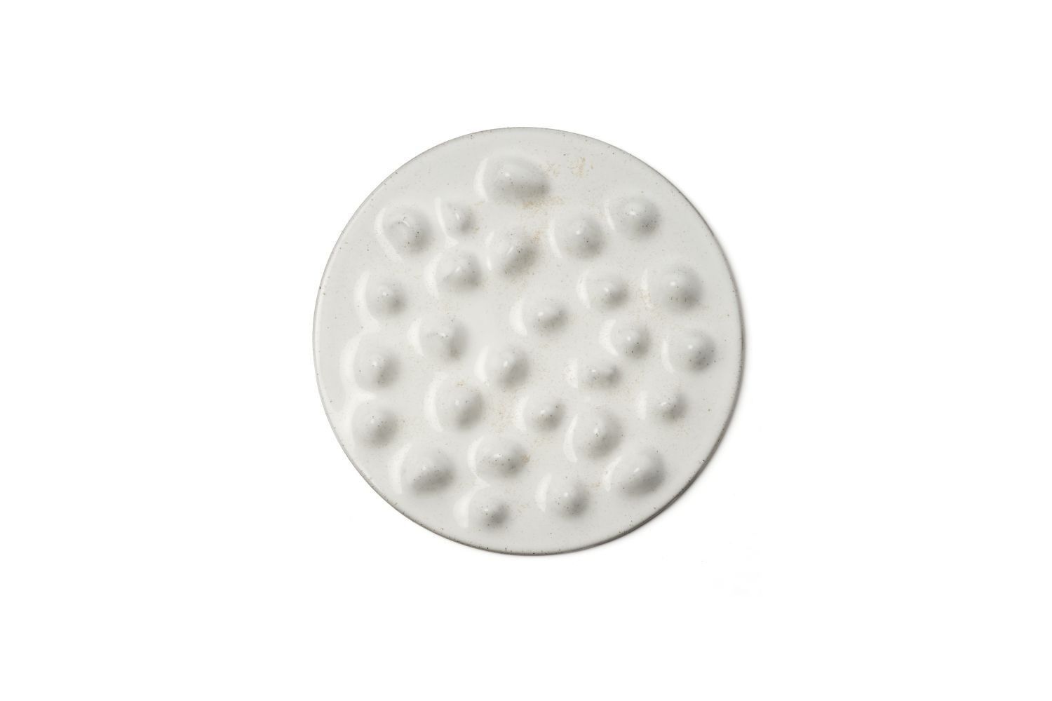 Piatto Rocce Dolmen White 21 cm - Comas
