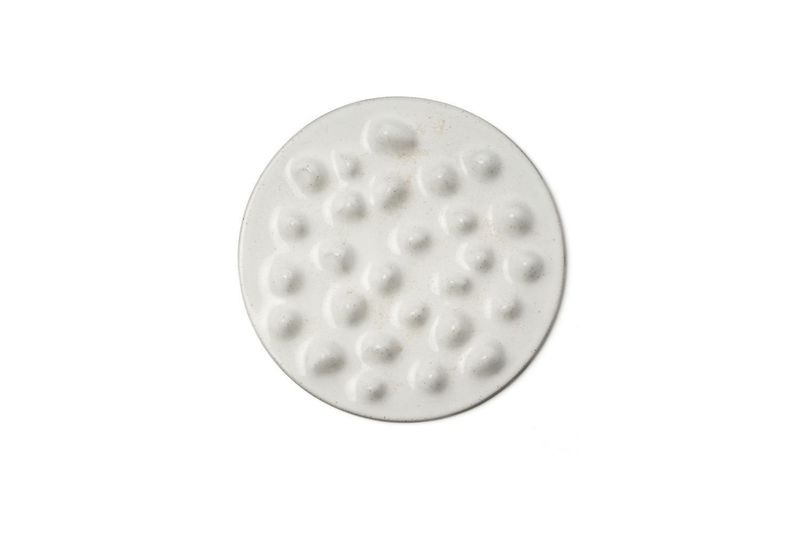 Piatto Rocce Dolmen White 21 cm - Comas