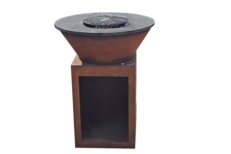 Barbecue Disco In Ghisa Con Cassetto Ceneri - Comas