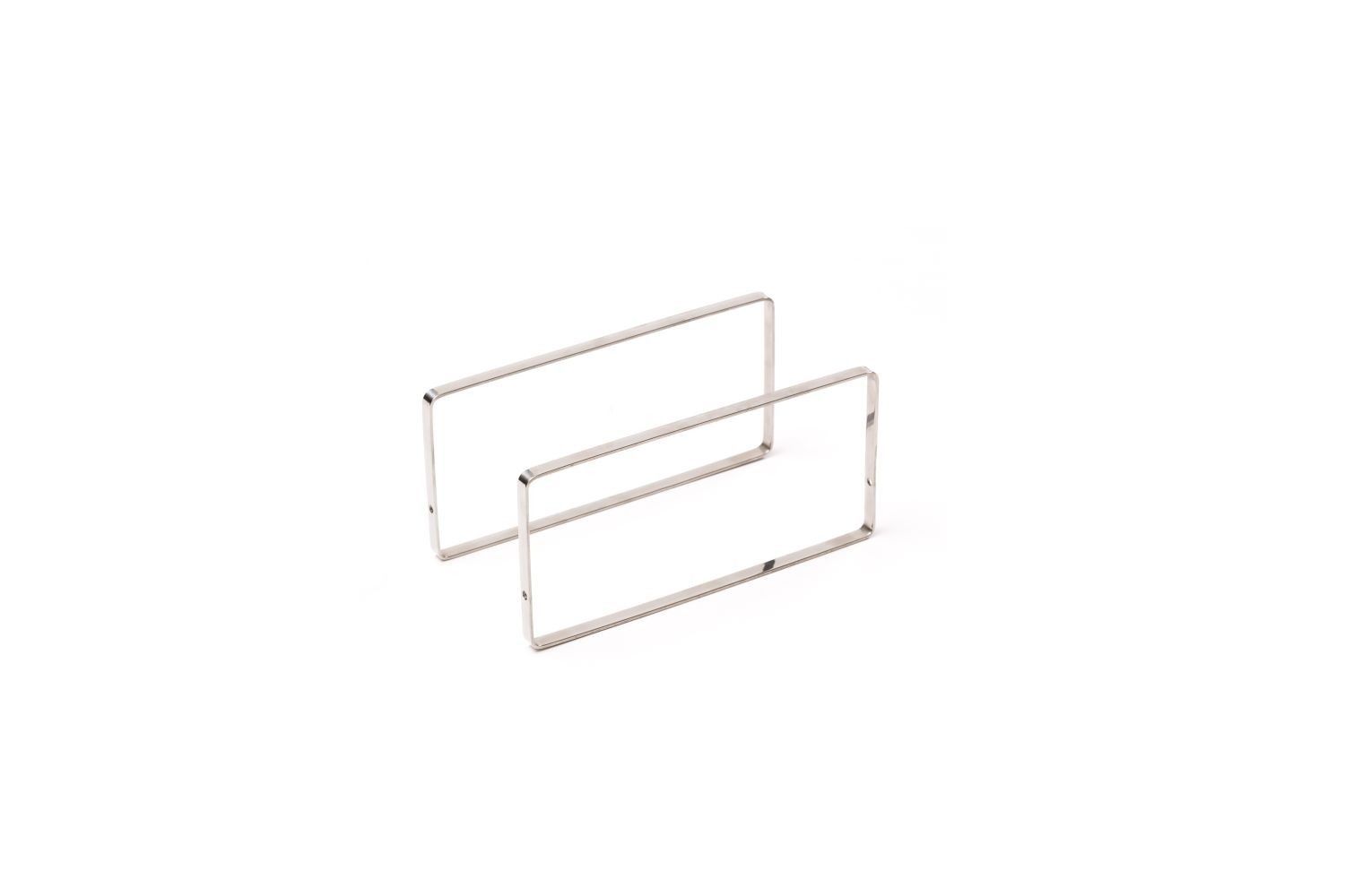 Bauhaus Set 2 Supporti Inox Alti Per Tavole - Comas