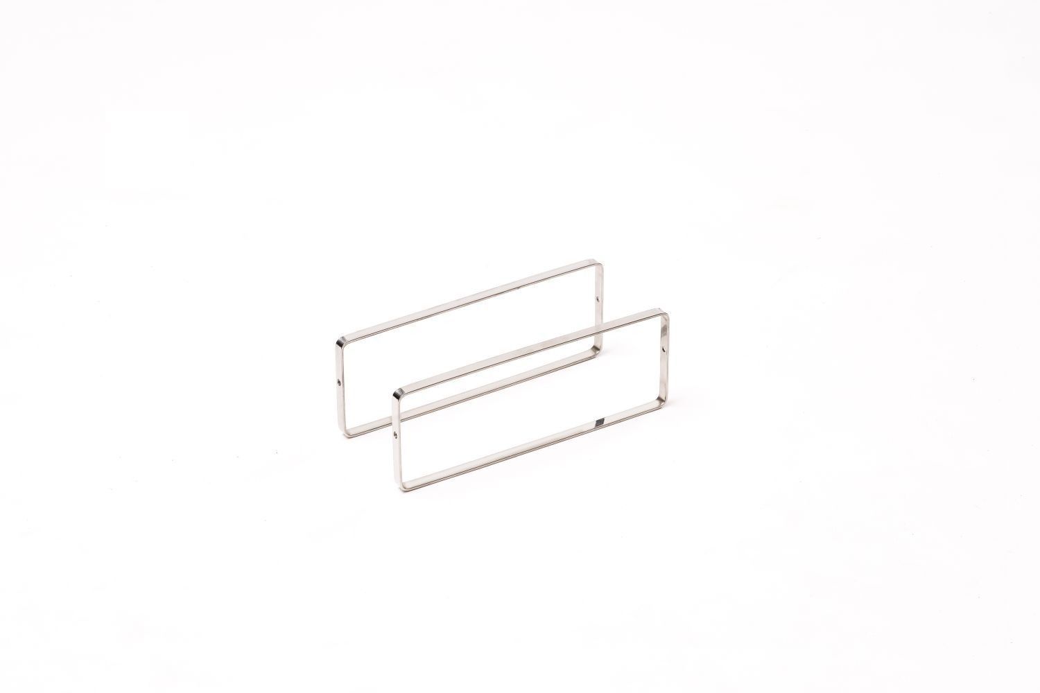 Bauhaus Set 2 Supporti Inox Bassi Per Tavole - Comas