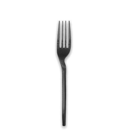 Forchetta Nera Opaca 21,5 cm Rama - Cookplay