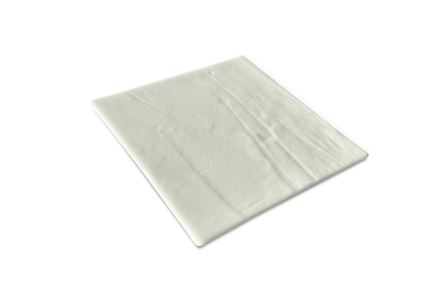 Poggiaposate Muna Velvet Bianco 15 x 15 cm - Comas