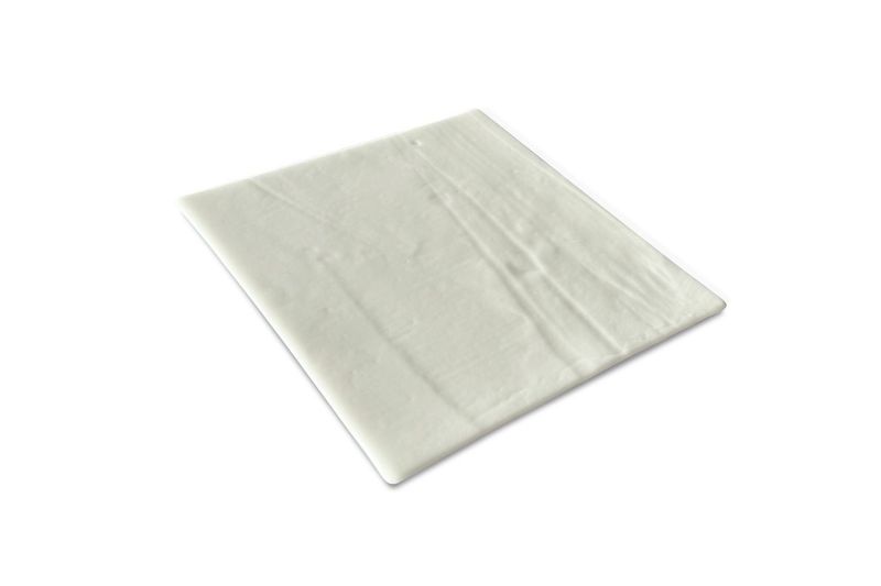 Poggiaposate Muna Velvet Bianco 15 x 15 cm - Comas