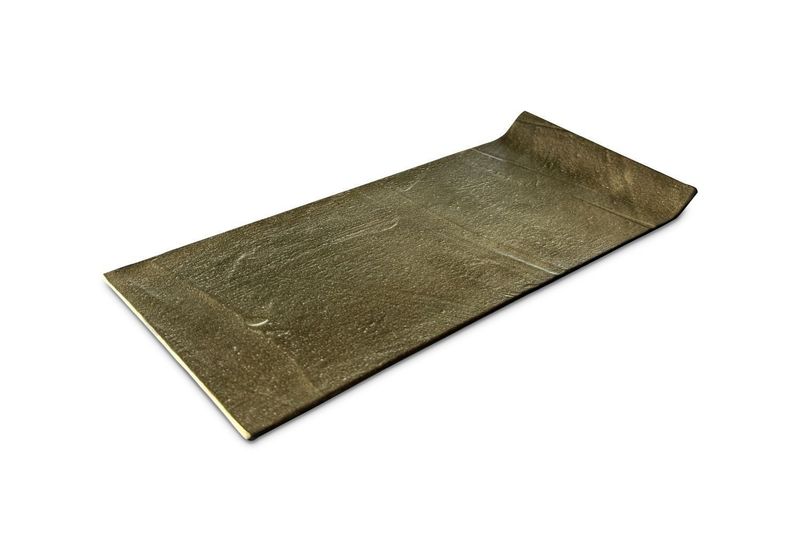 Poggiaposate Muna Velvet Oro 11 x 25 cm - Comas