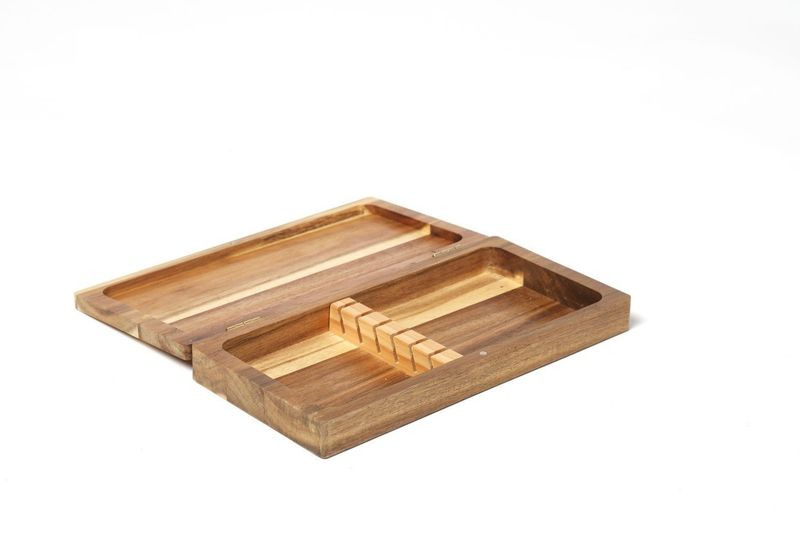 Scatola Di Legno 6 Coltelli Bistecca - Comas