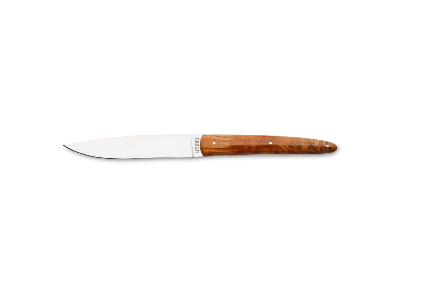 Coltello Tavola Utset Stabilizzato In Legno D'Arancio - Comas