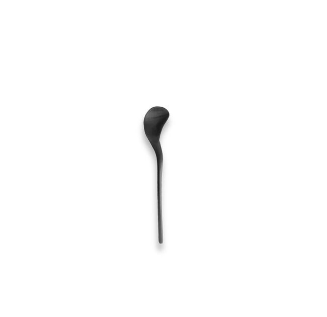 Cucchiaino Caffè Nero Opaco 11 cm Rama - Cookplay