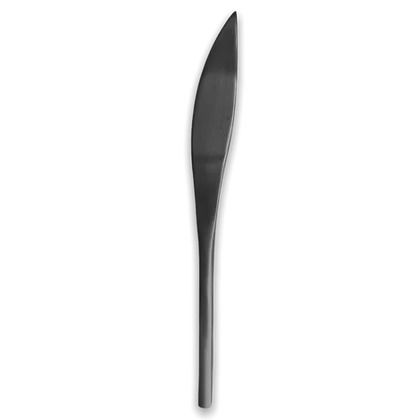Coltello Nero Opaco 23,5 cm Rama - Cookplay