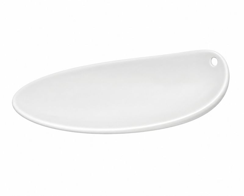 Piattino Opaco Bianco 14 X 11 cm Jomon - Cookplay