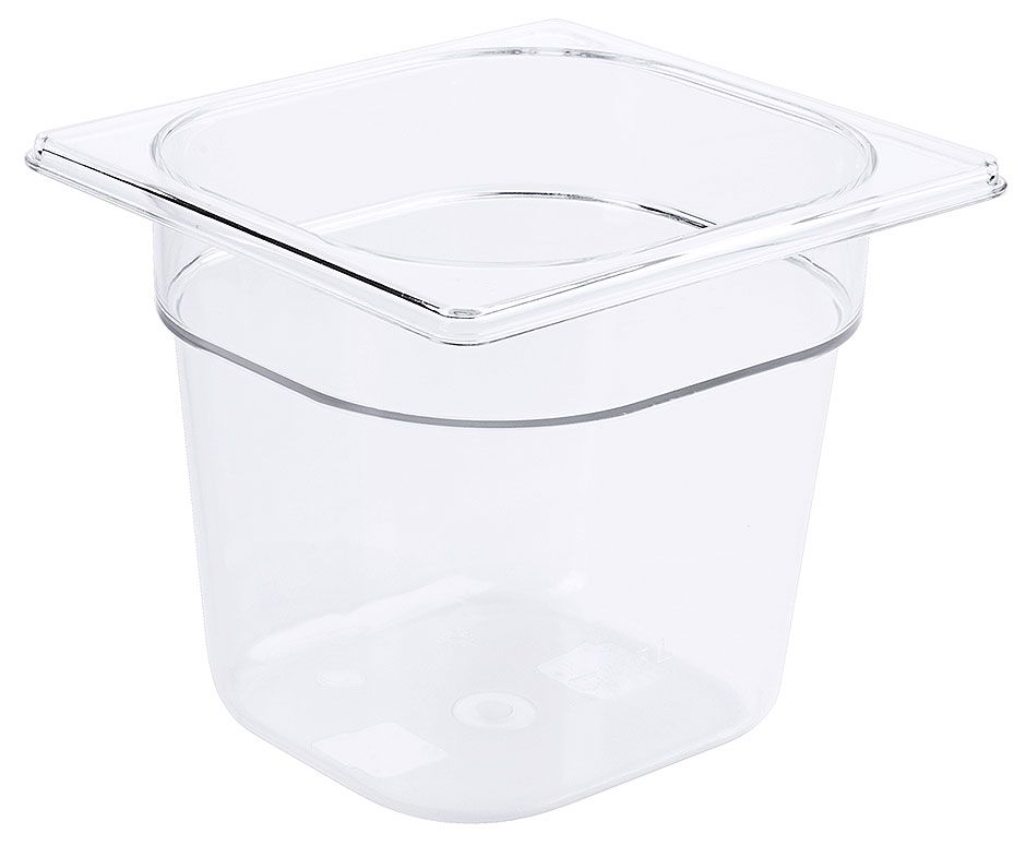 Contenitore GN 1/6 2 l SAN Trasparente - Contacto