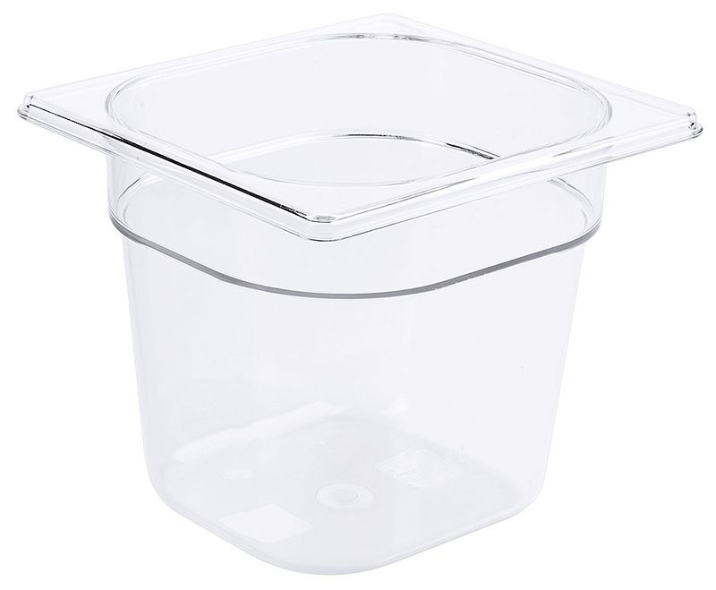 Contenitore GN 1/6 2 l SAN Trasparente - Contacto