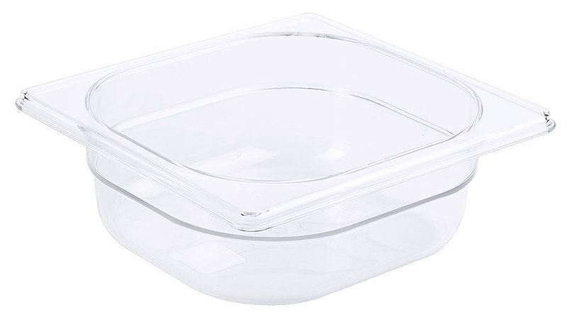 Contenitore GN 1/6 0,8 l SAN Trasparente - Contacto