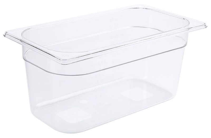 Contenitore GN 1/3 5,5 l SAN Trasparente - Contacto