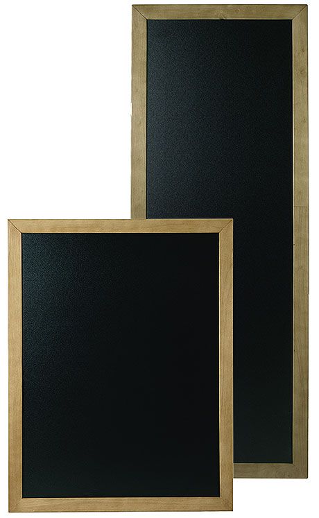 Lavagna da Parete 120 x 56 cm Teak - Contacto