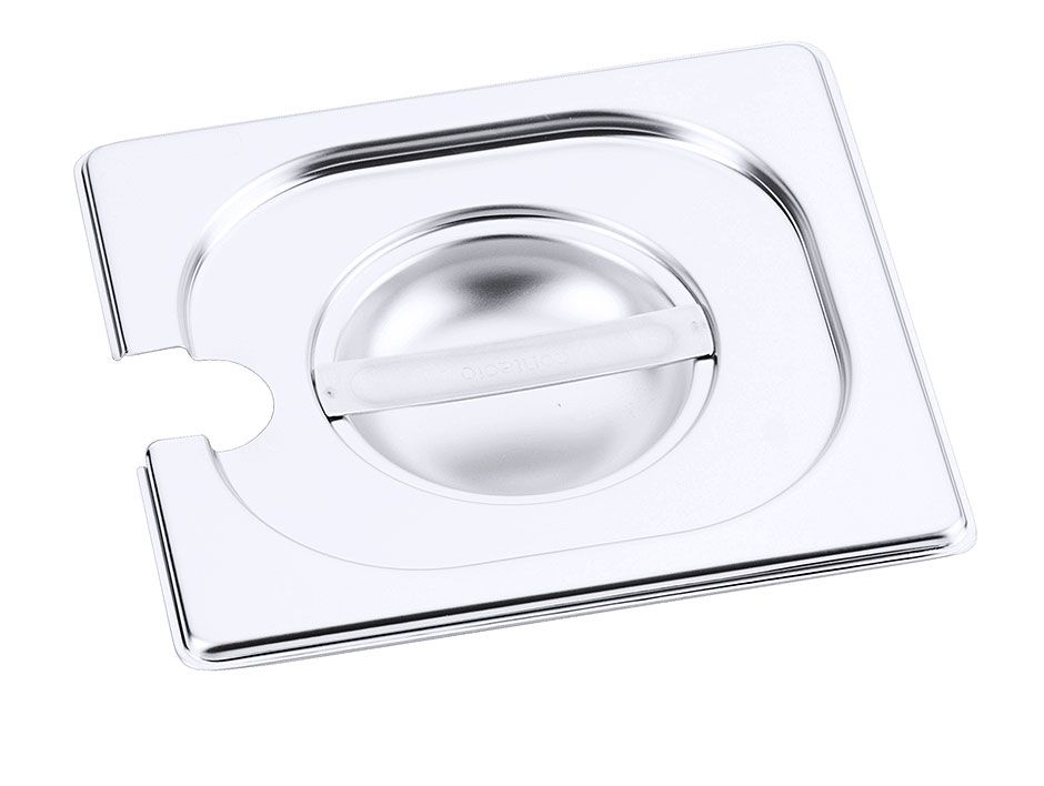 Coperchio GN 1/6 con Incavo per Cucchiaio - Contacto