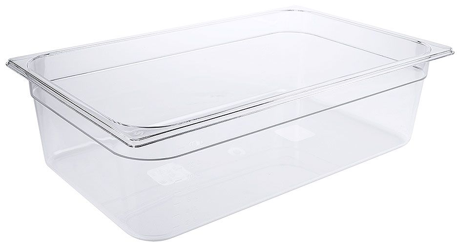 Contenitore GN 1/1 20 l SAN Trasparente - Contacto