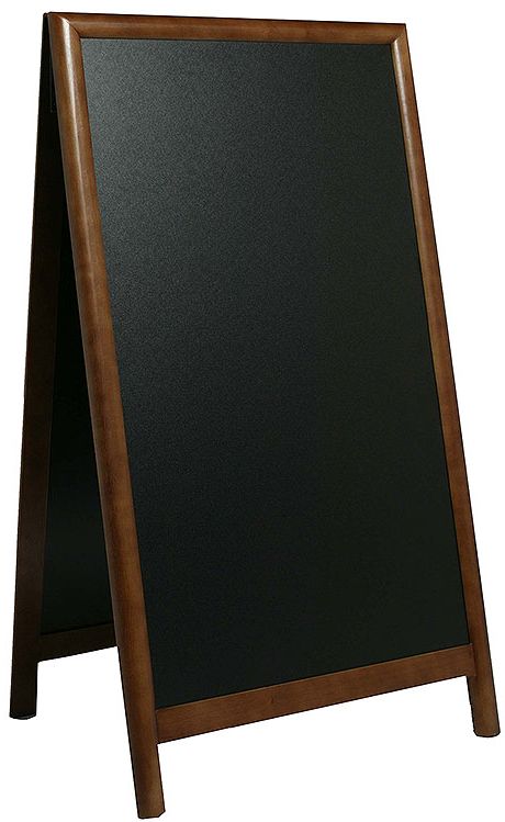 Lavagna 58 x 100 cm Marrone Scuro - Contacto