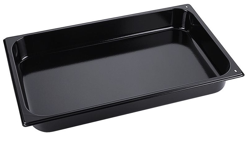 Teglia per Forno a Convezione GN 1/1 Nero Profondità 65 mm - Contacto