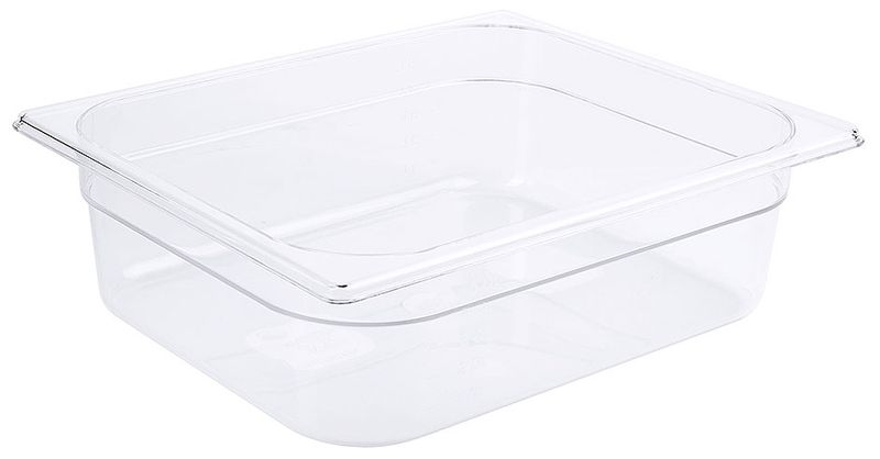 Contenitore GN 1/2 6 l SAN Trasparente - Contacto