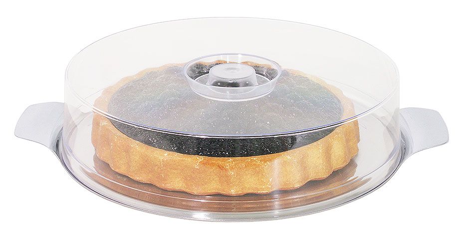 Piatto per Torta con Coperchio 30 cm - Contacto