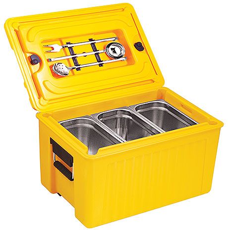 Borsa Termica GN 1/1 con Vano Posate h 40,5 cm - Contacto