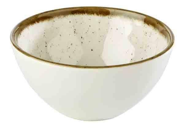 Ciotola "Stone Art" 12 cm Bianco, Marrone - APS
