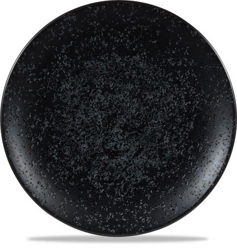 Piatto Piano 27 Cm Menu Shades Caldera Ash Black - Churchill