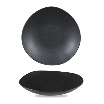 Ciotola 32 Cm Lotus E Trace Black - Churchill