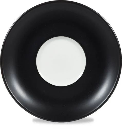 Sottotazza Cappuccino 15,5 Cm Menu Shades Caldera Ash Black - Churchill