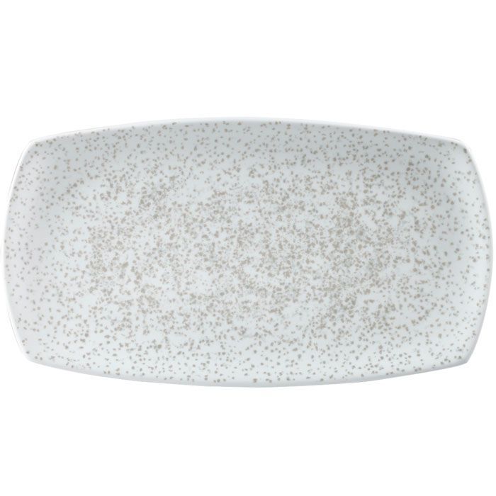 Piatto Rettangolare 35,5 X 19 Cm Menu Shades Chalk White - Churchill