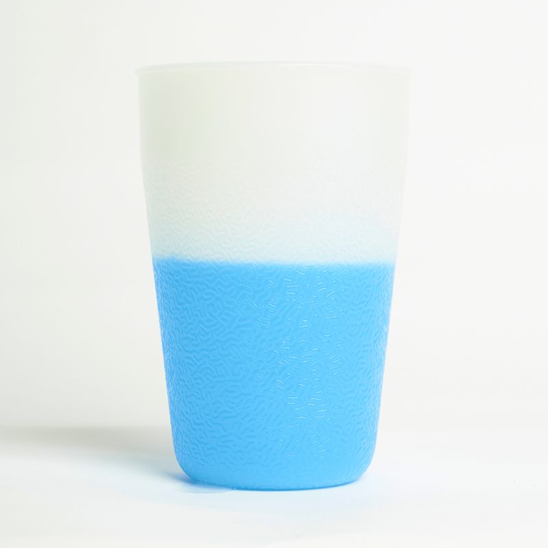 Bicchieri Ice 40 cl Bianco-Azzurro - Tirolix