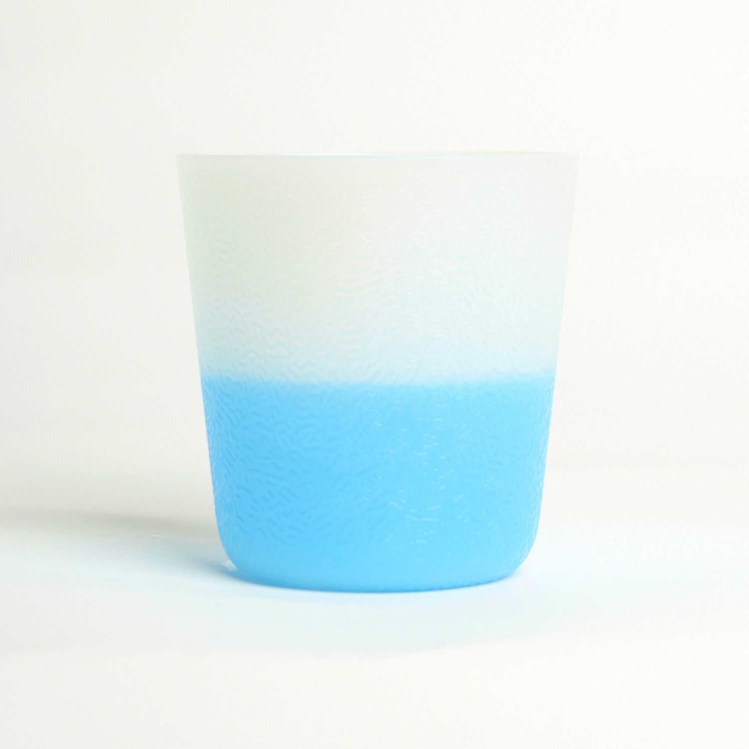 Bicchieri Ice 20 cl Bianco-Azzurro - Tirolix