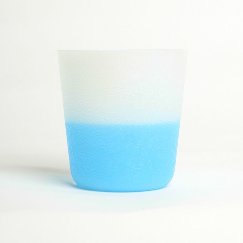 Bicchieri Ice 20 cl Bianco-Azzurro - Tirolix