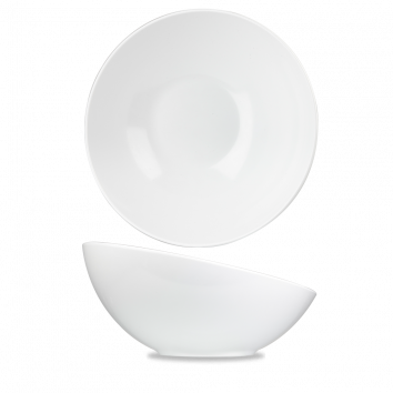 Ciotola Bianca Buffet 33 X 15,5 Cm Moonstone E Tilt White - Churchill