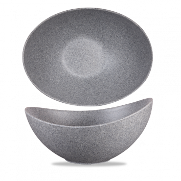 Ciotola Granito Buffet 35,5 X 25 Cm Moonstone E Tilt Granite - Churchill