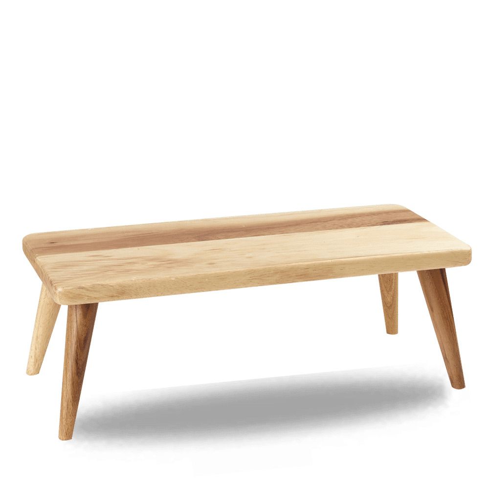 Alzata Buffet Rettangolare 42,7 X 18,4 X 15,5 Cm Buffetscape Wood - Churchill