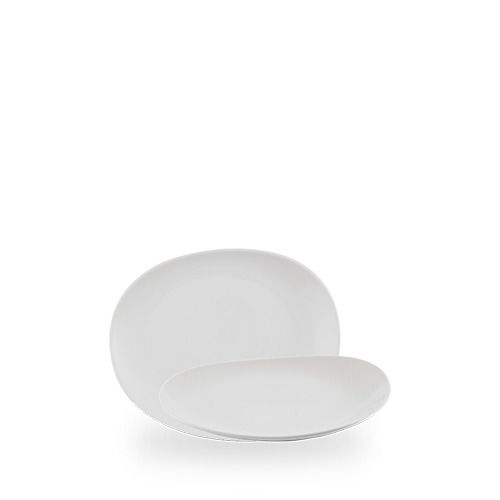 Piatto Organic 18,5 x 15,5 cm Opal White - Churchill
