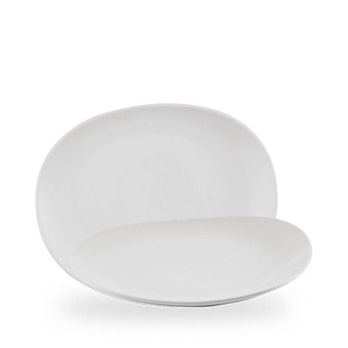 Piatto Organic 28 x 23,5 cm Opal White - Churchill