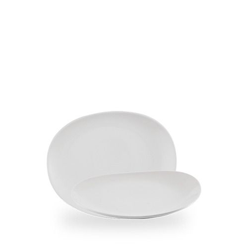 Piatto Organic 21 x 17,6 cm Opal White - Churchill
