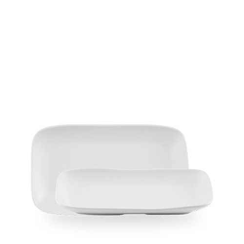 Vassoio Profondo 26 x 15 cm Envisage Natural White - Churchill
